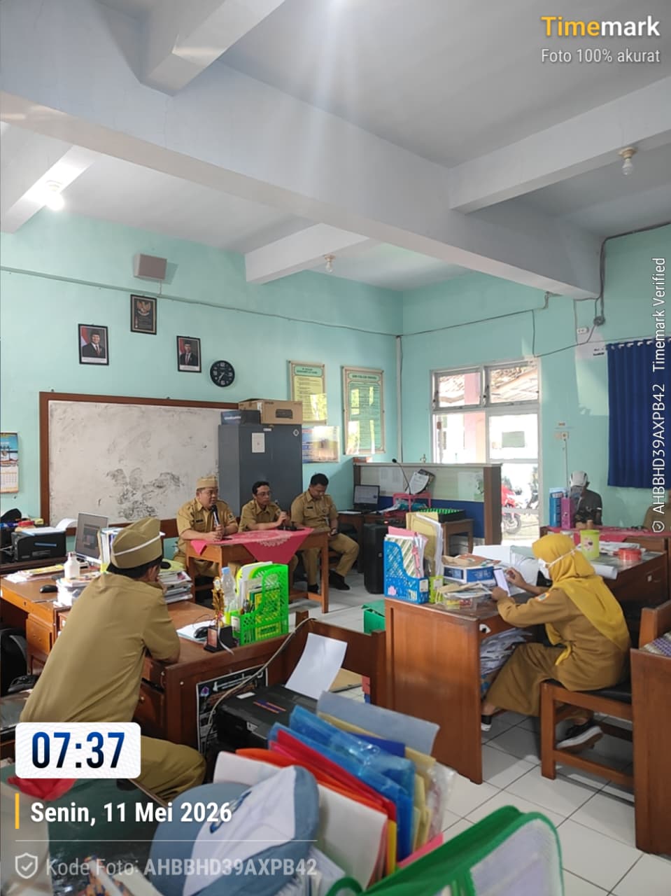 Tingkatkan Kedisiplinan dan Persiapan SAT: Kepala SMKN 1 Randudongkal Berikan Pembinaan Khusus bagi Guru