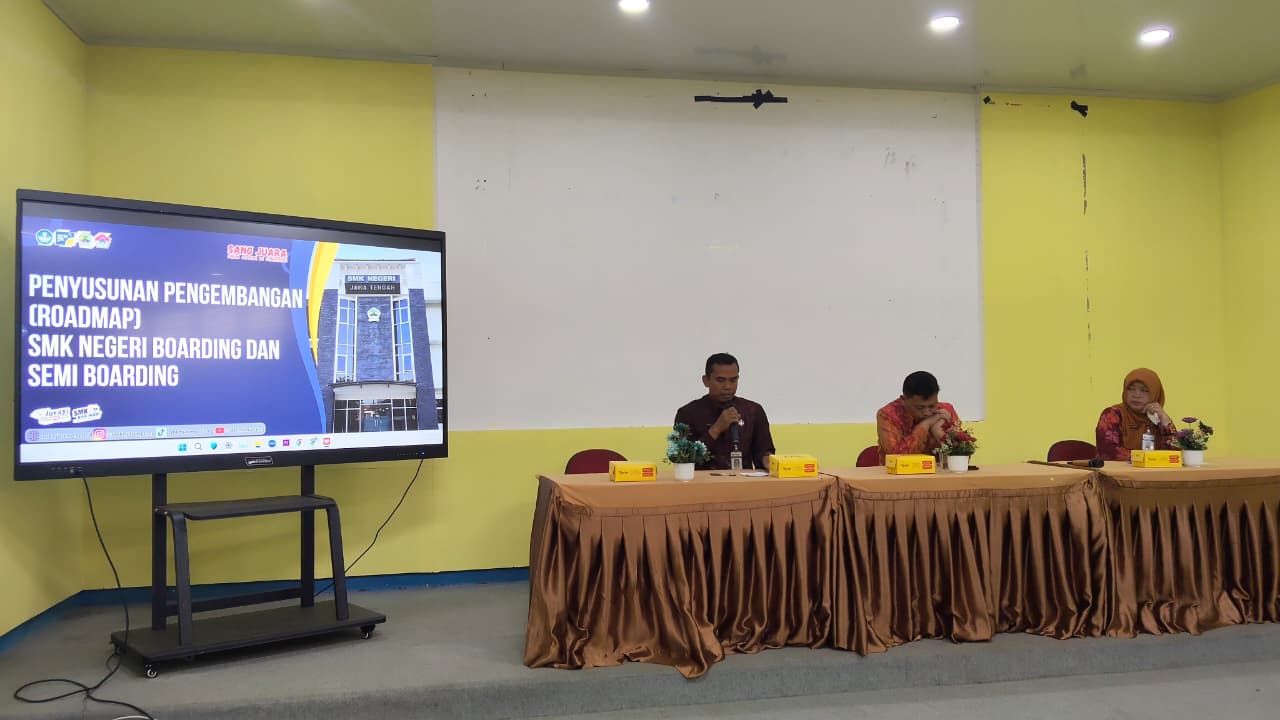 Rancang Masa Depan Vokasi: SMKN 1 Randudongkal Ikut Rumuskan 6 Pilar Strategis Roadmap SMK Boarding Jawa Tengah Tahun 2027